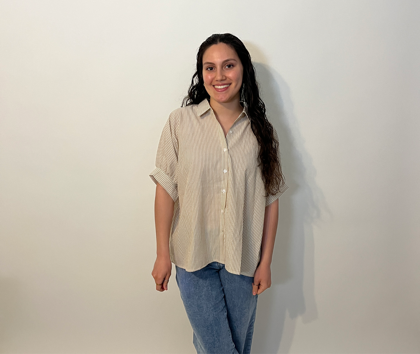 Tracy Button Up Top