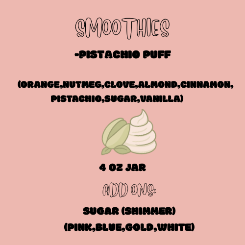 PISTACHIO PUFF SMOOTHIE