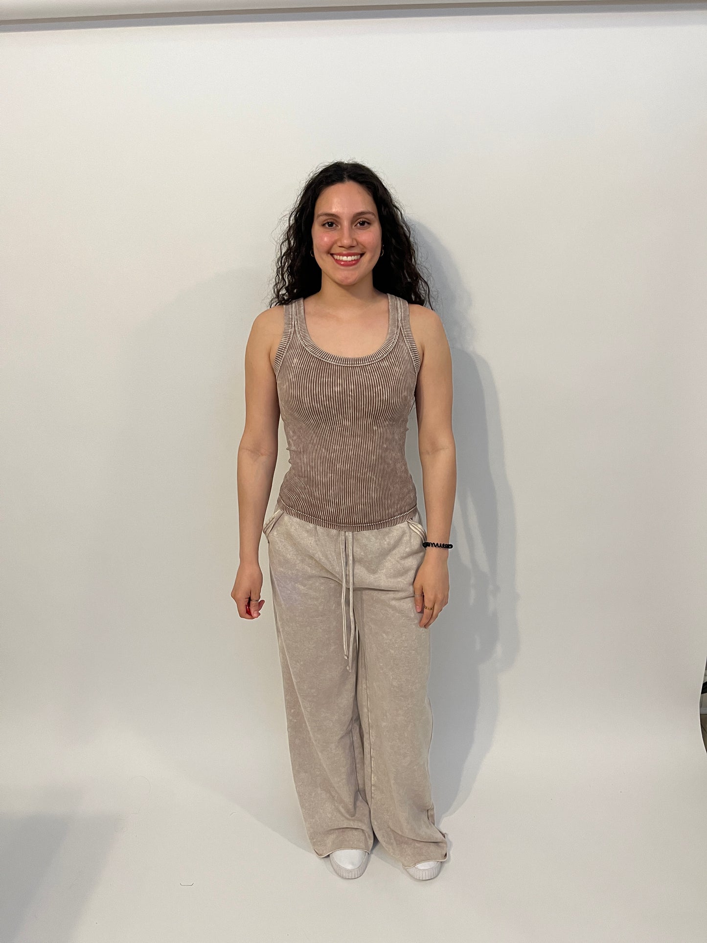 Desiree Seamless Tank BROWN