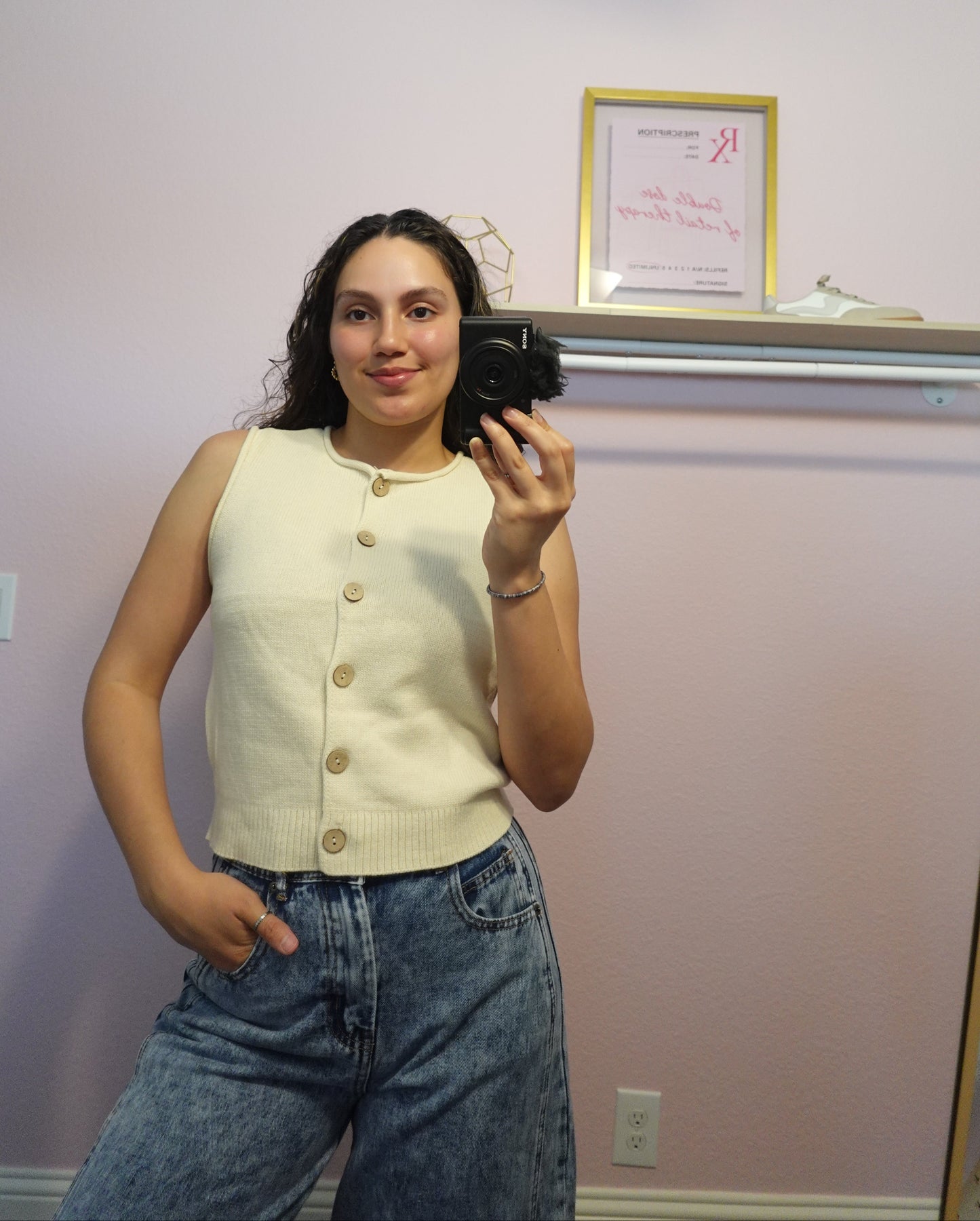 Off-Duty Knit Vest