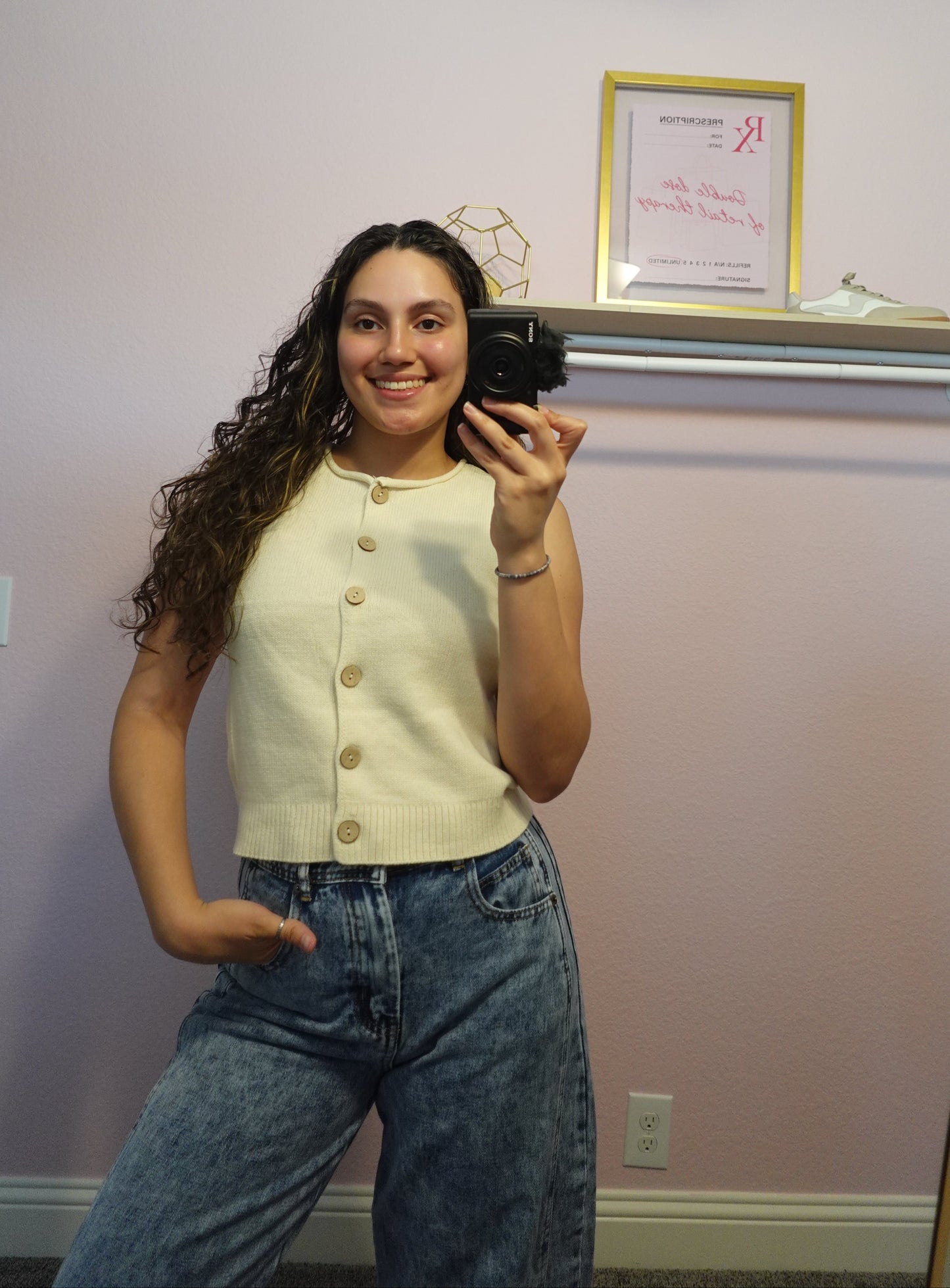 Off-Duty Knit Vest
