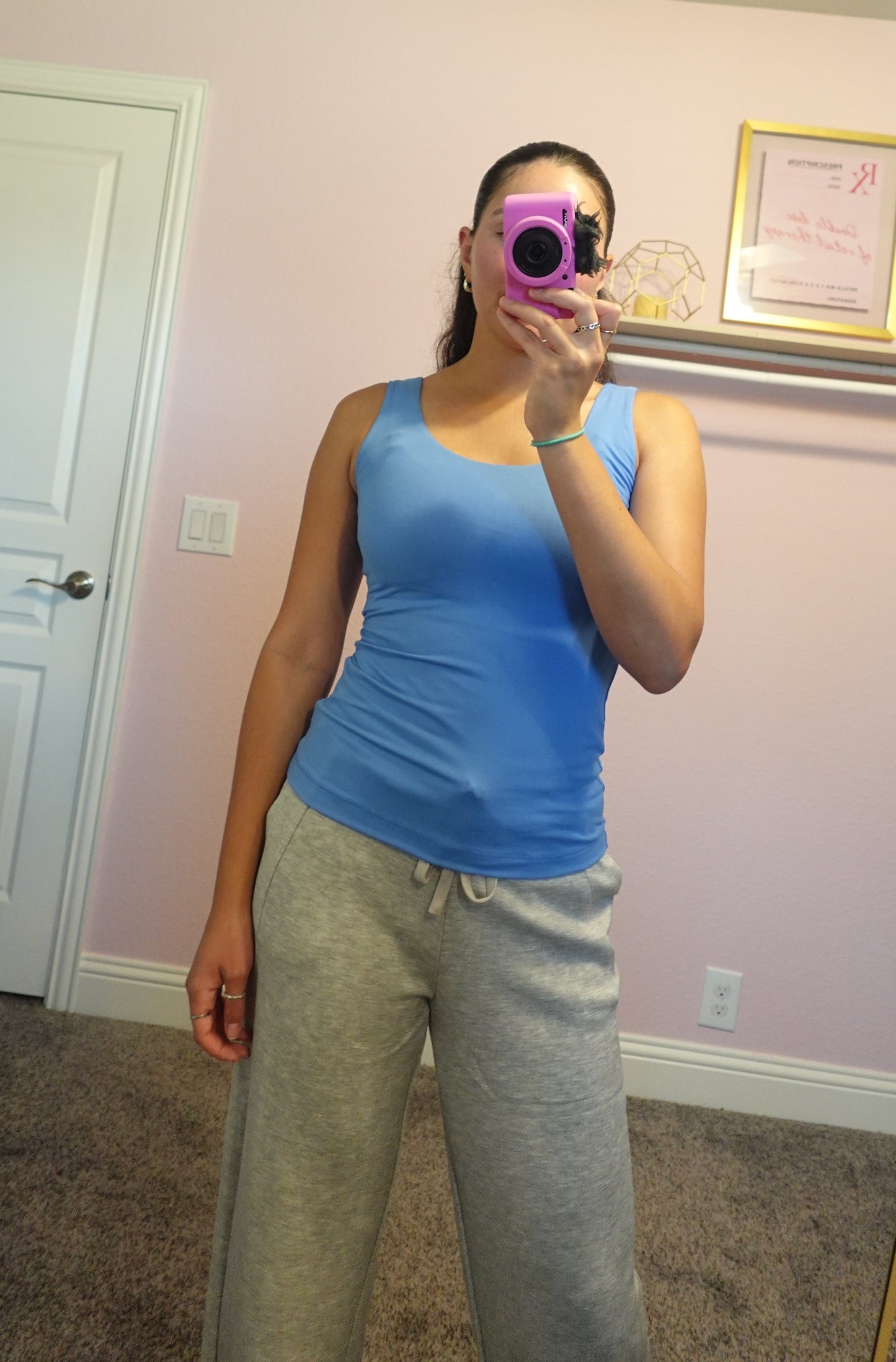 Pilates Day Tank BLUE