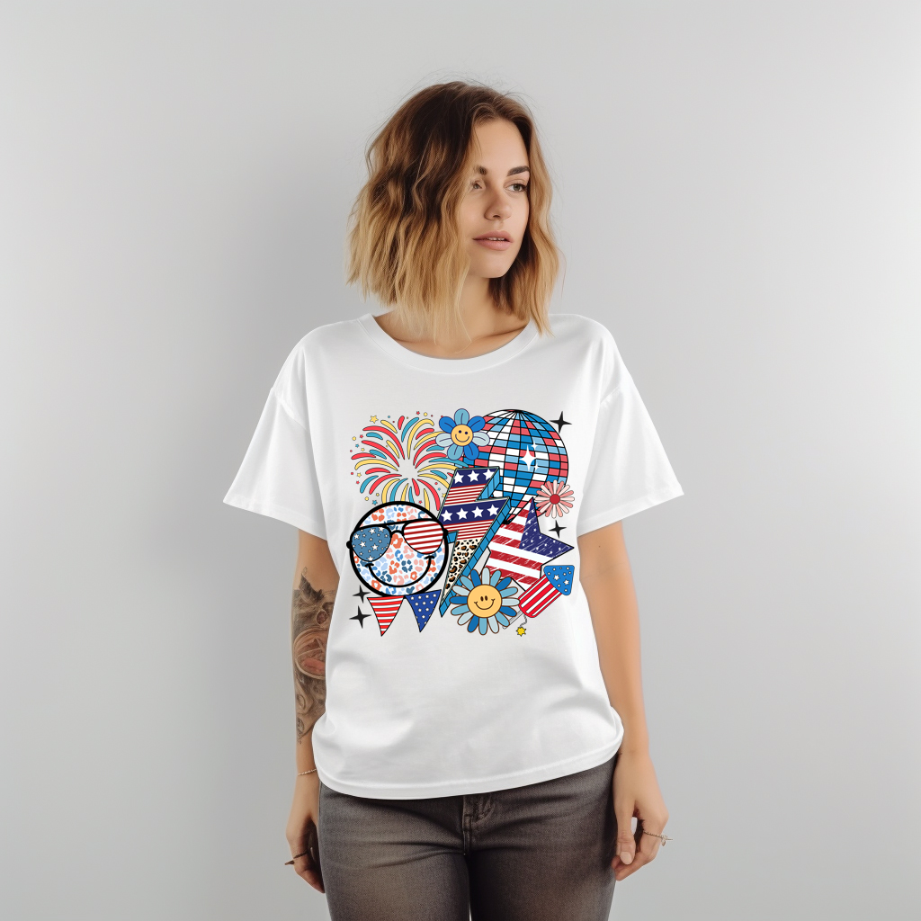 Patriotic Collage T-Shirt