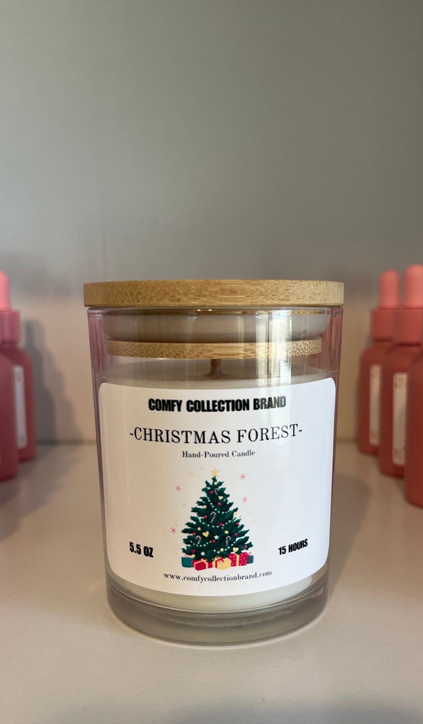 CHRISTMAS FOREST MINI CANDLE