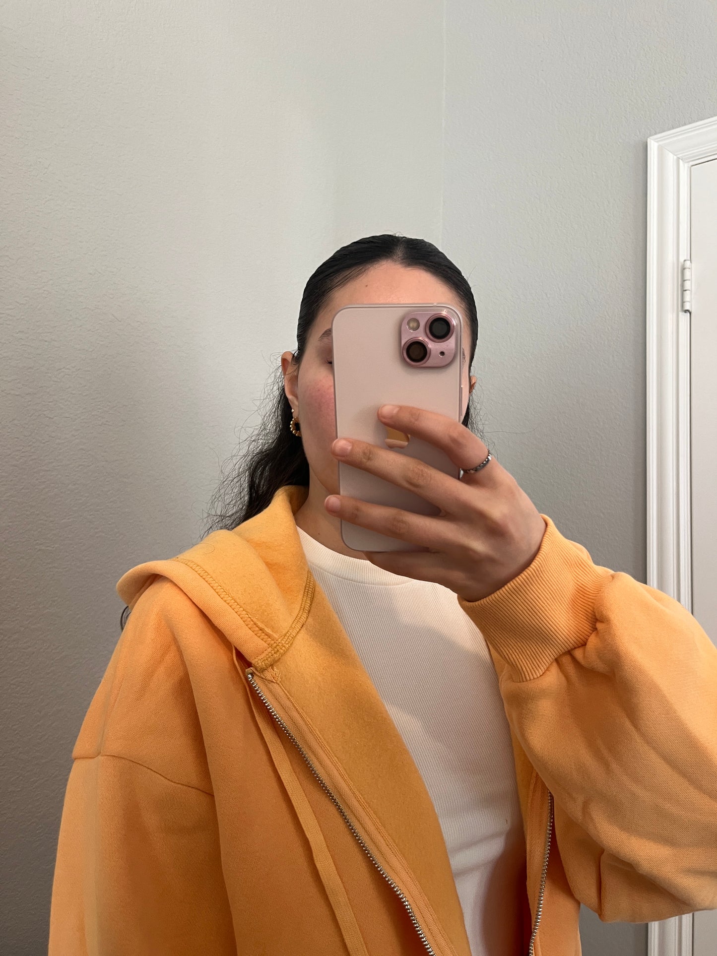 All Year Zip-Up Jacket ORANGE