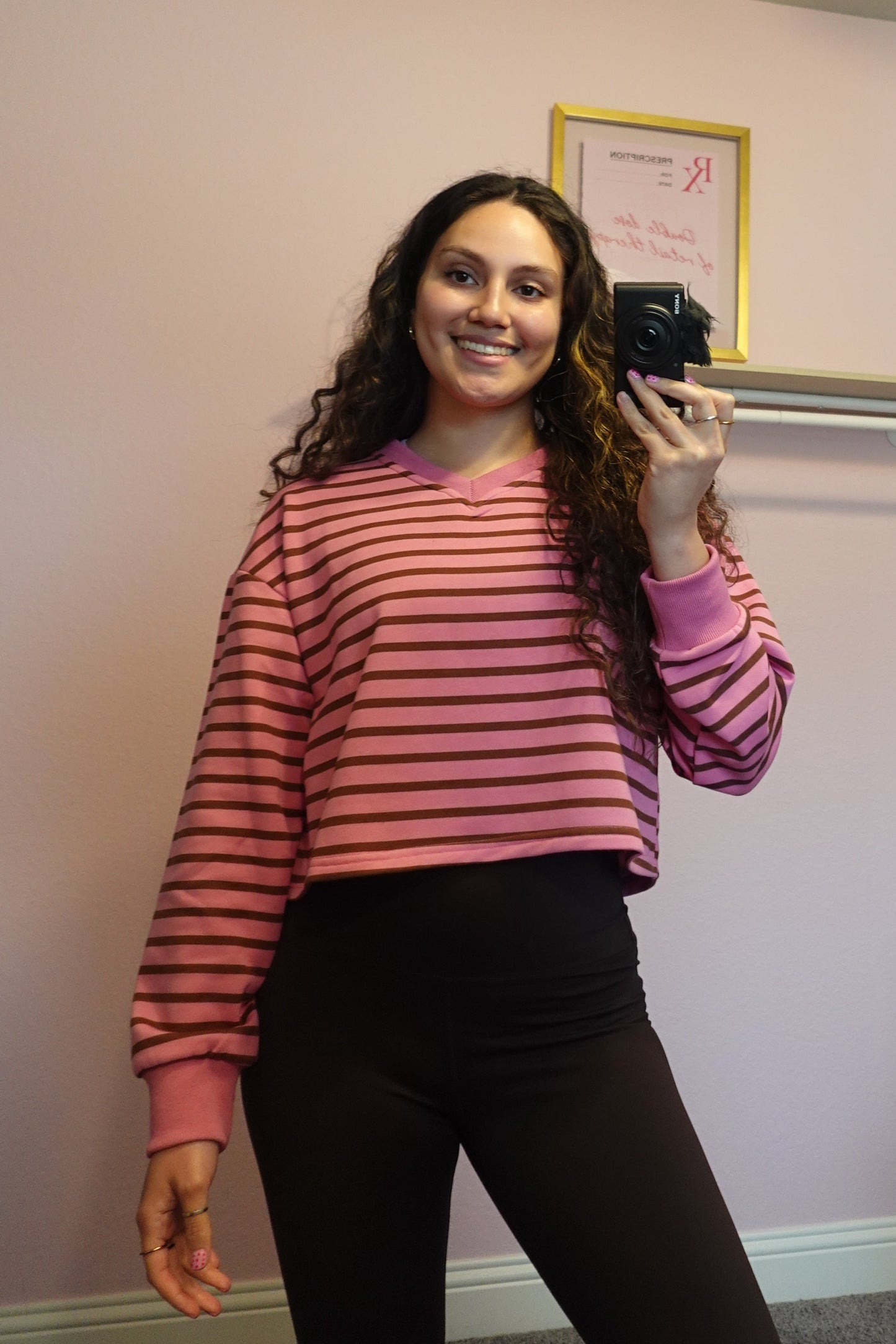 Cocoa Blush Top
