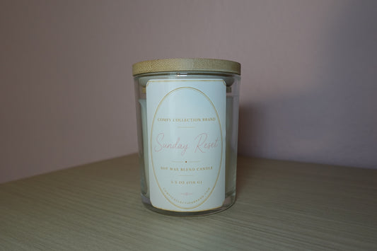 Sunday Reset Candle