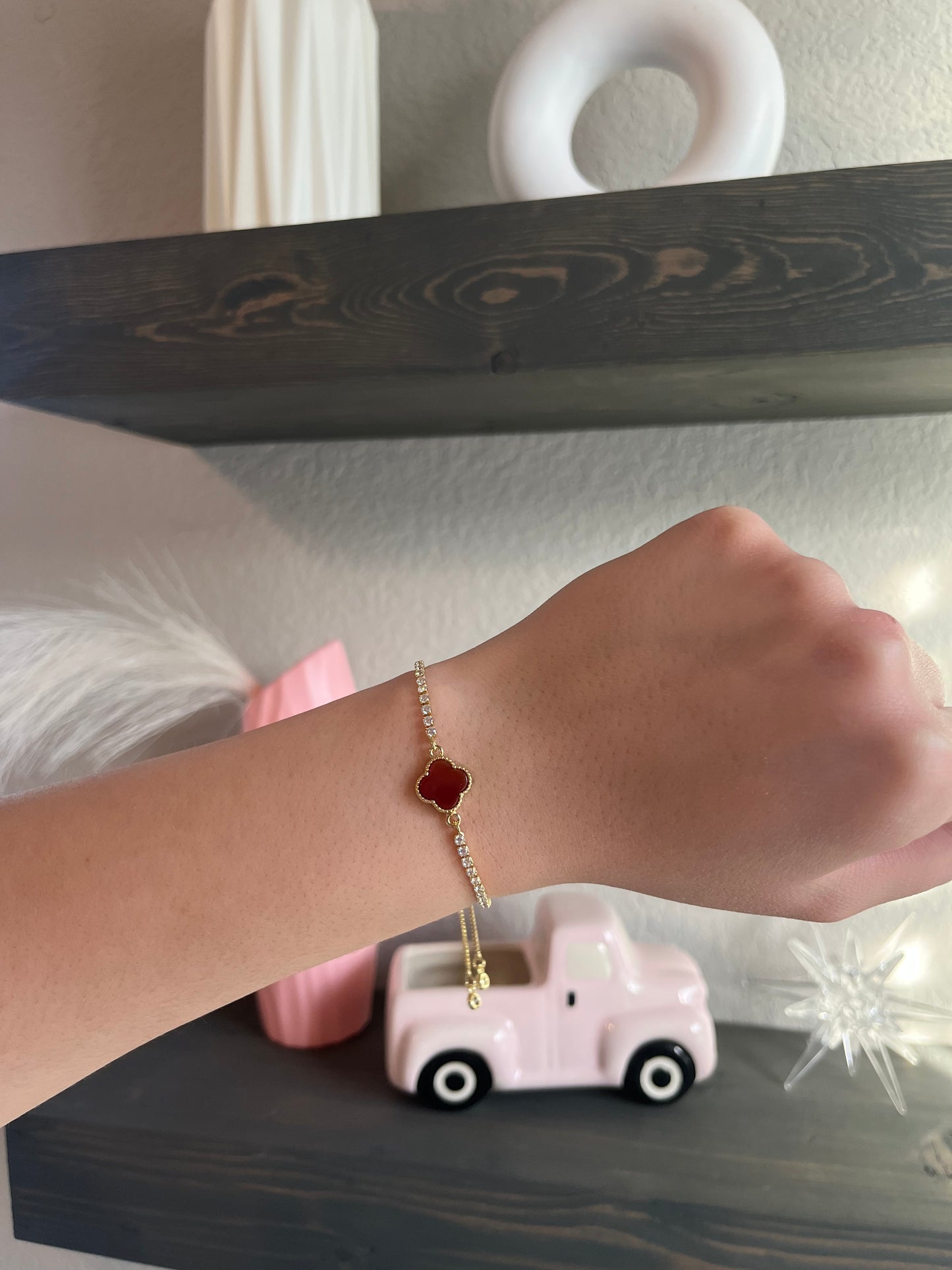 Red Clover Bracelet