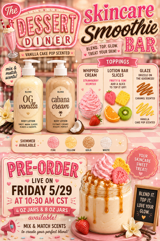 SKINCARE SMOOTHIE BAR PRE-ORDER