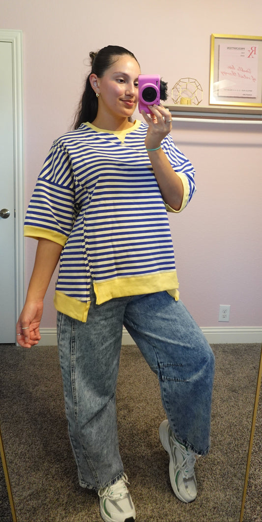 Sun & Sky Stripe Top