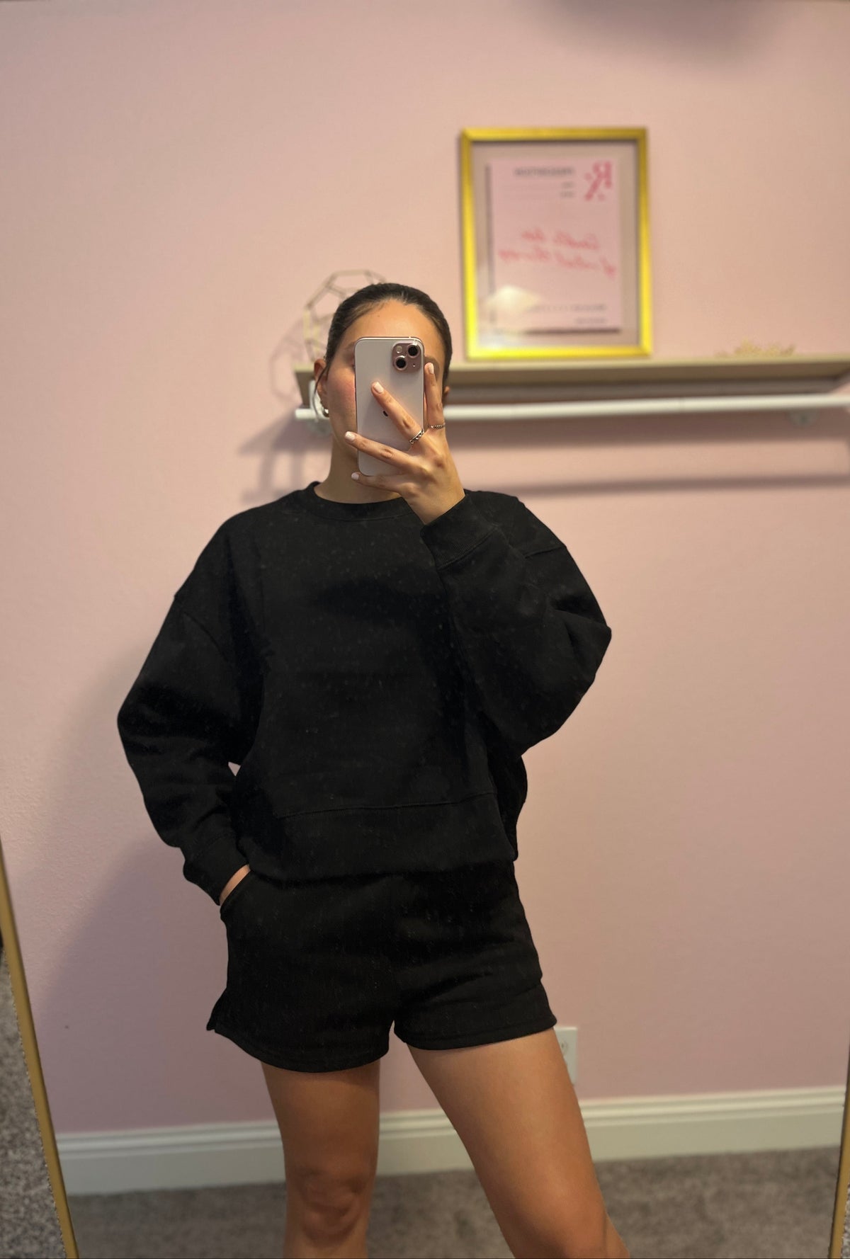 Being Cozy Set BLACK