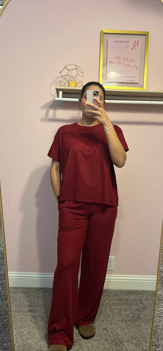 Cozy SET ASH RED