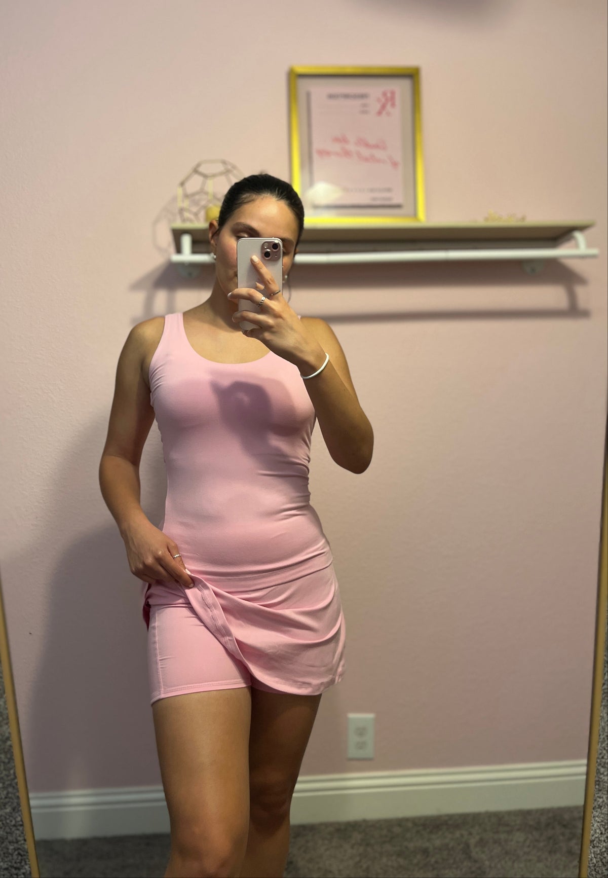 Pilates Day SKORT PINK