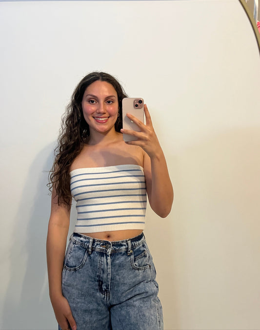 Arya Tube Top BLUE