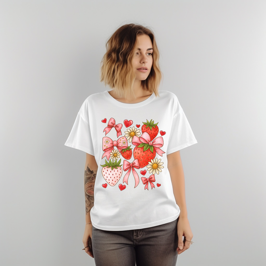 Strawberry Collage T-Shirt