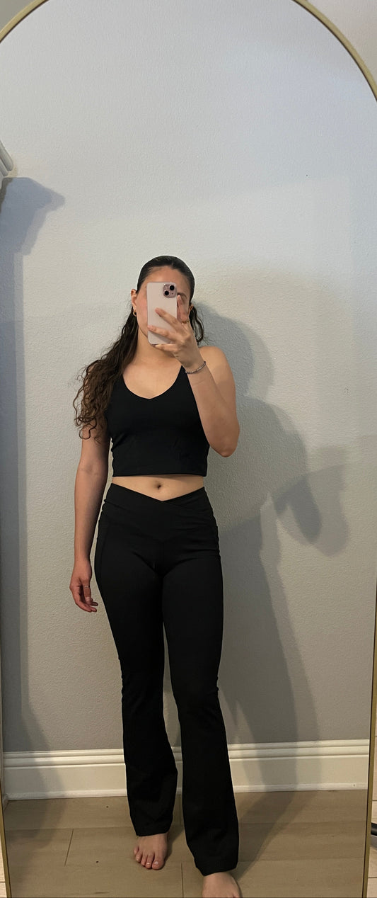 Flare Leggings BLACK