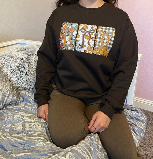 FALL COQUETTE CREWNECK