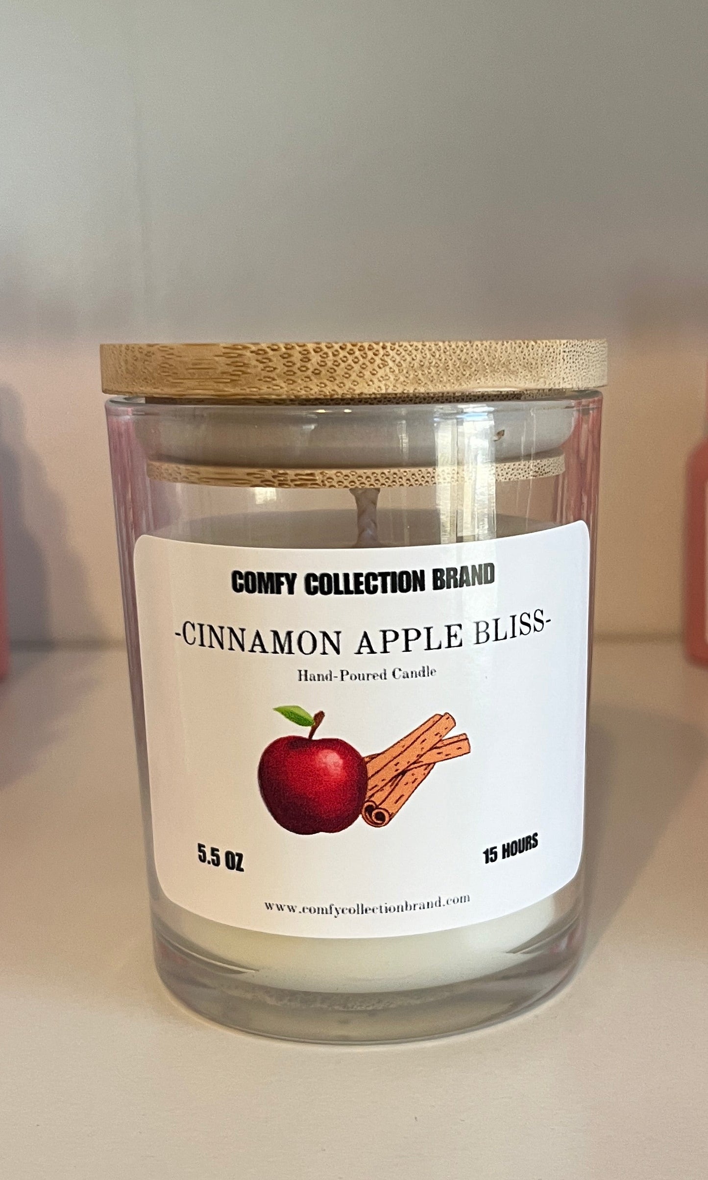 CINNAMON APPLE BLISS MINI CANDLE
