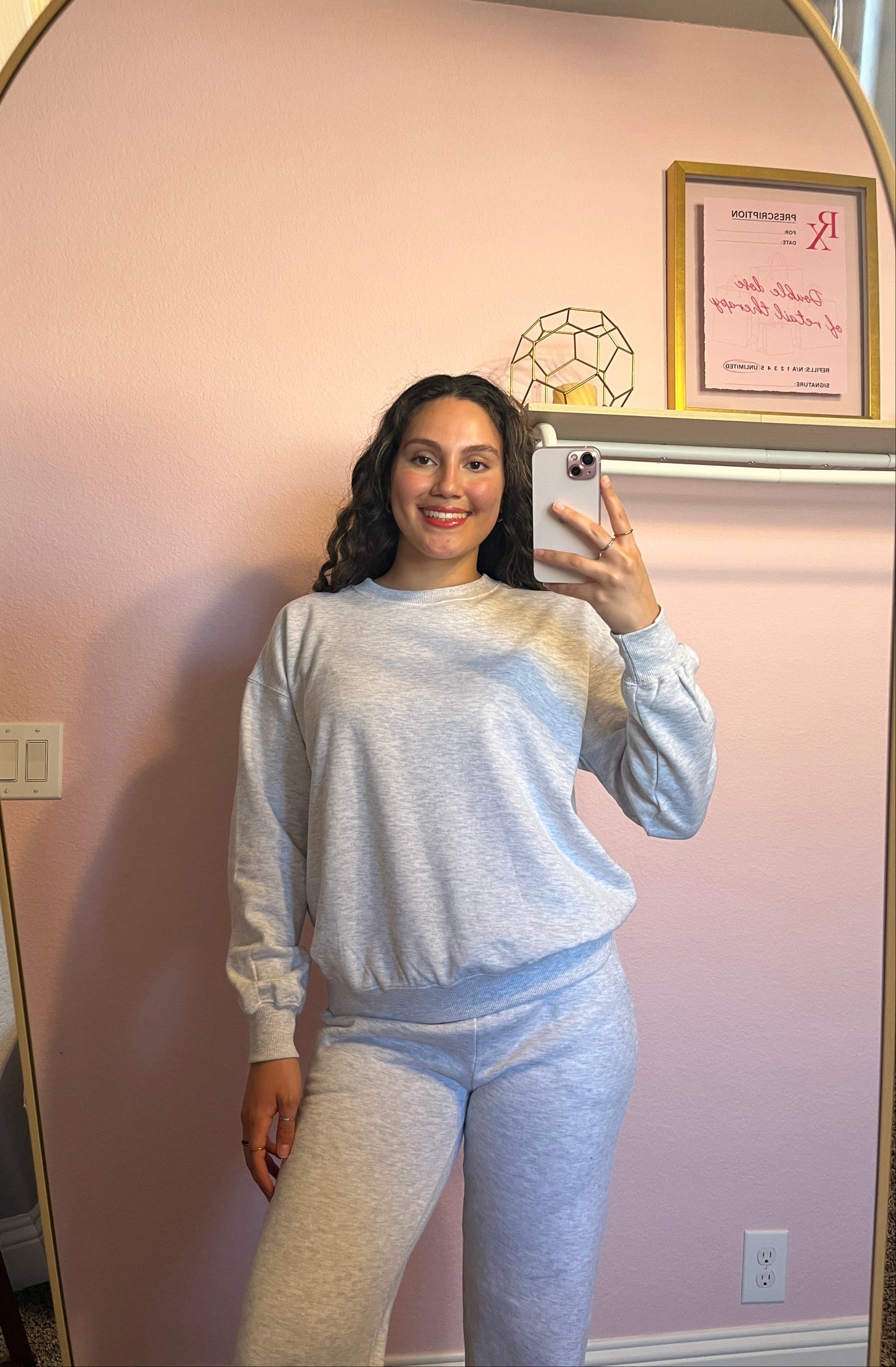 FLEECE CREWNECK GRAY