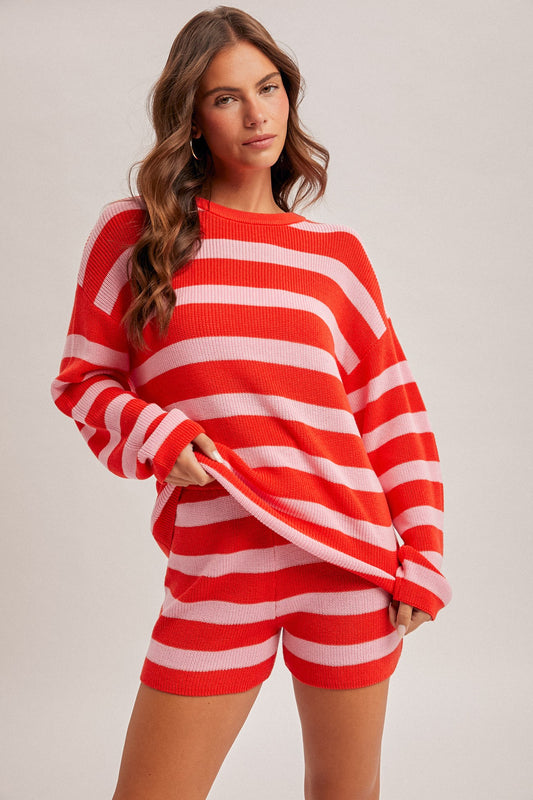 Strawberry Swirl Sweater